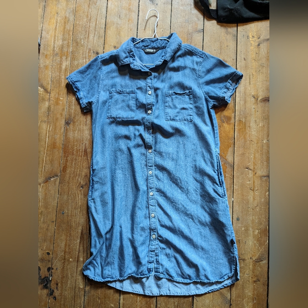 Denim summer dress